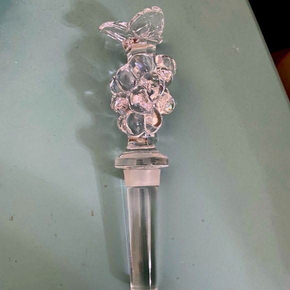 Glass grape wine stopper - Picture 3 of 6